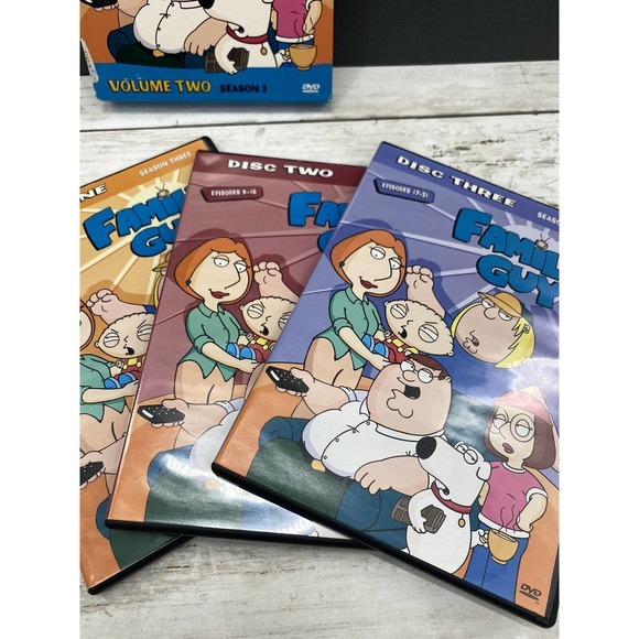 The Family Guy TV DVD Collection Mixed Lot Stewie Untold and Season 1,3 Mixed - Picture 3 of 7